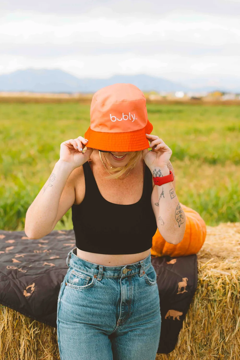 Bubly bucket hat by anthem branding 2