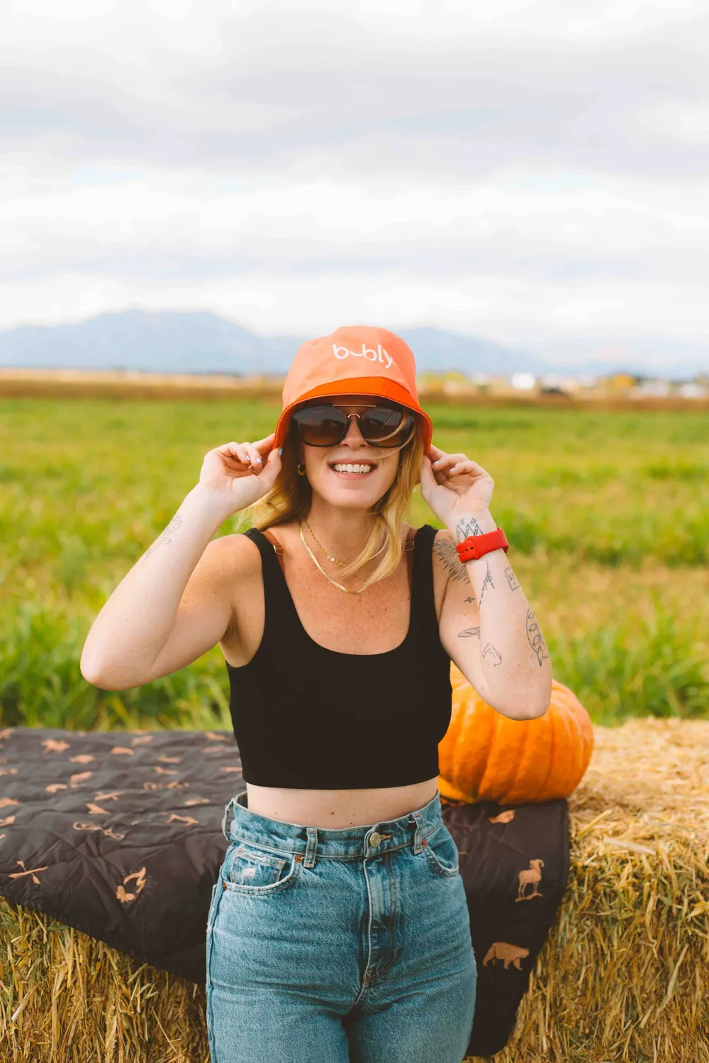 Bubly bucket hat by anthem branding 3