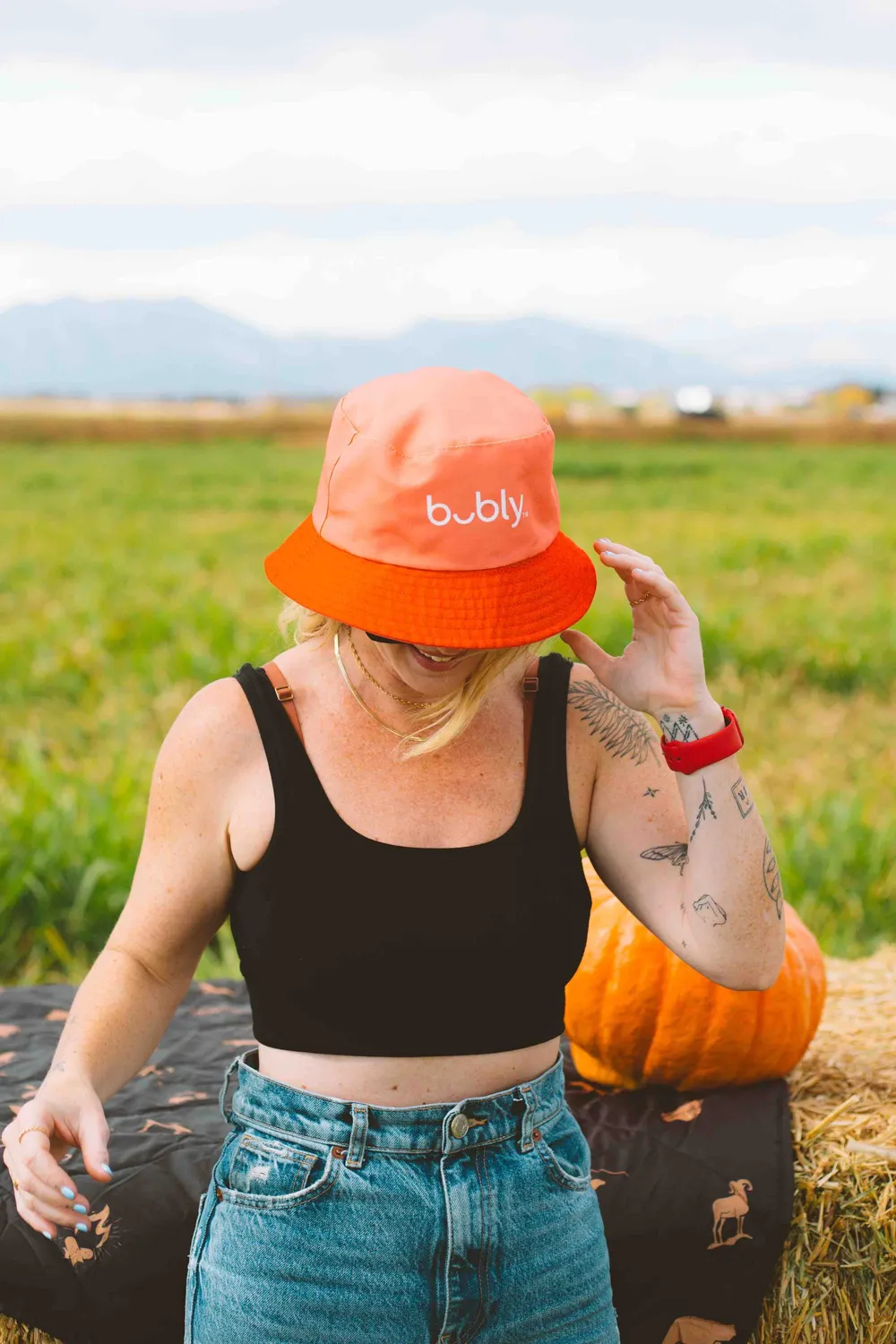 Bubly bucket hat by anthem branding 4