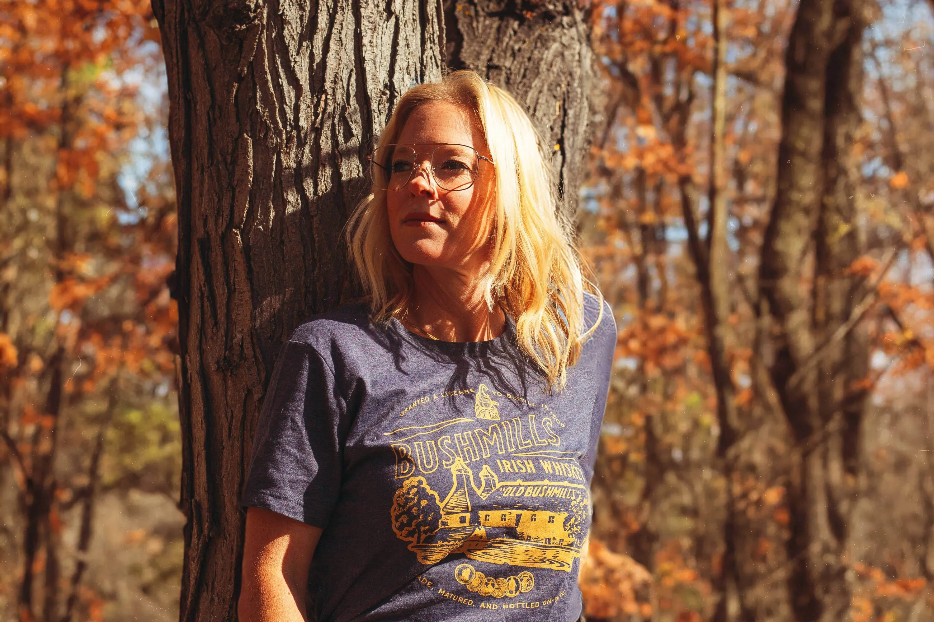 Bushmills Irish Whiskey Blue T Shirt by Anthem Branding 1