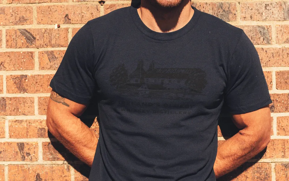 Bushmills Irish Whiskey Navy Blue Shirt by Anthem Branding 3