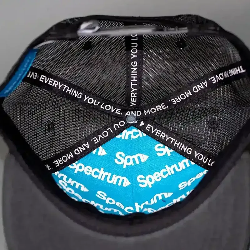 Charter Communcations Custom Trucker Hat Interior Screen Printed Taping by Anthem Branding