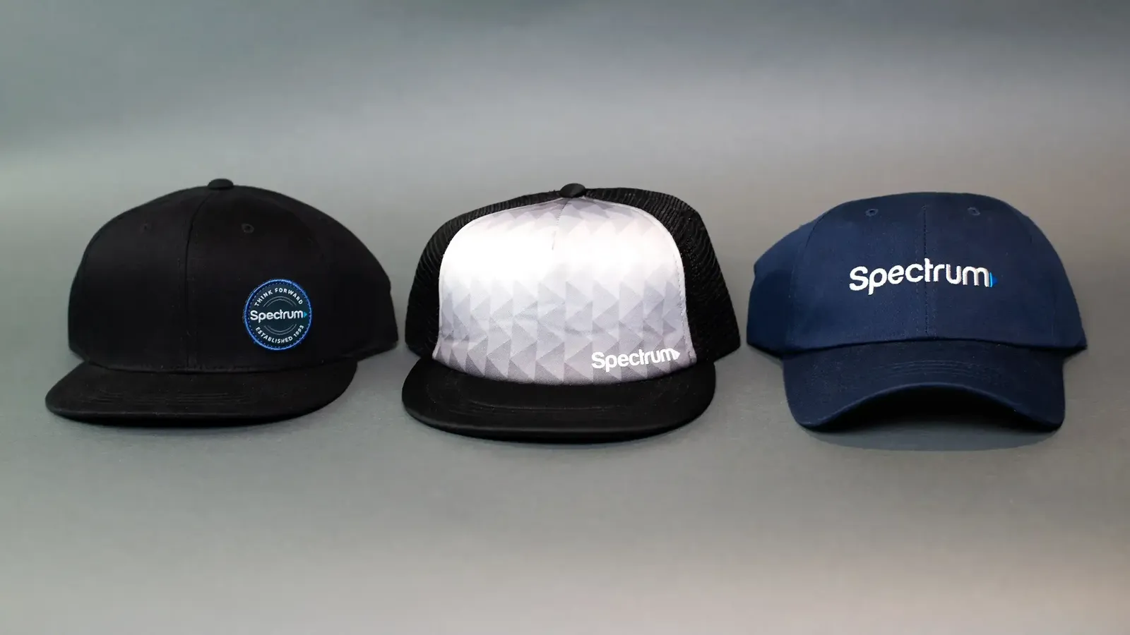 Charter Communicatons Spectrum Custom Hat Collection by Anthem Branding
