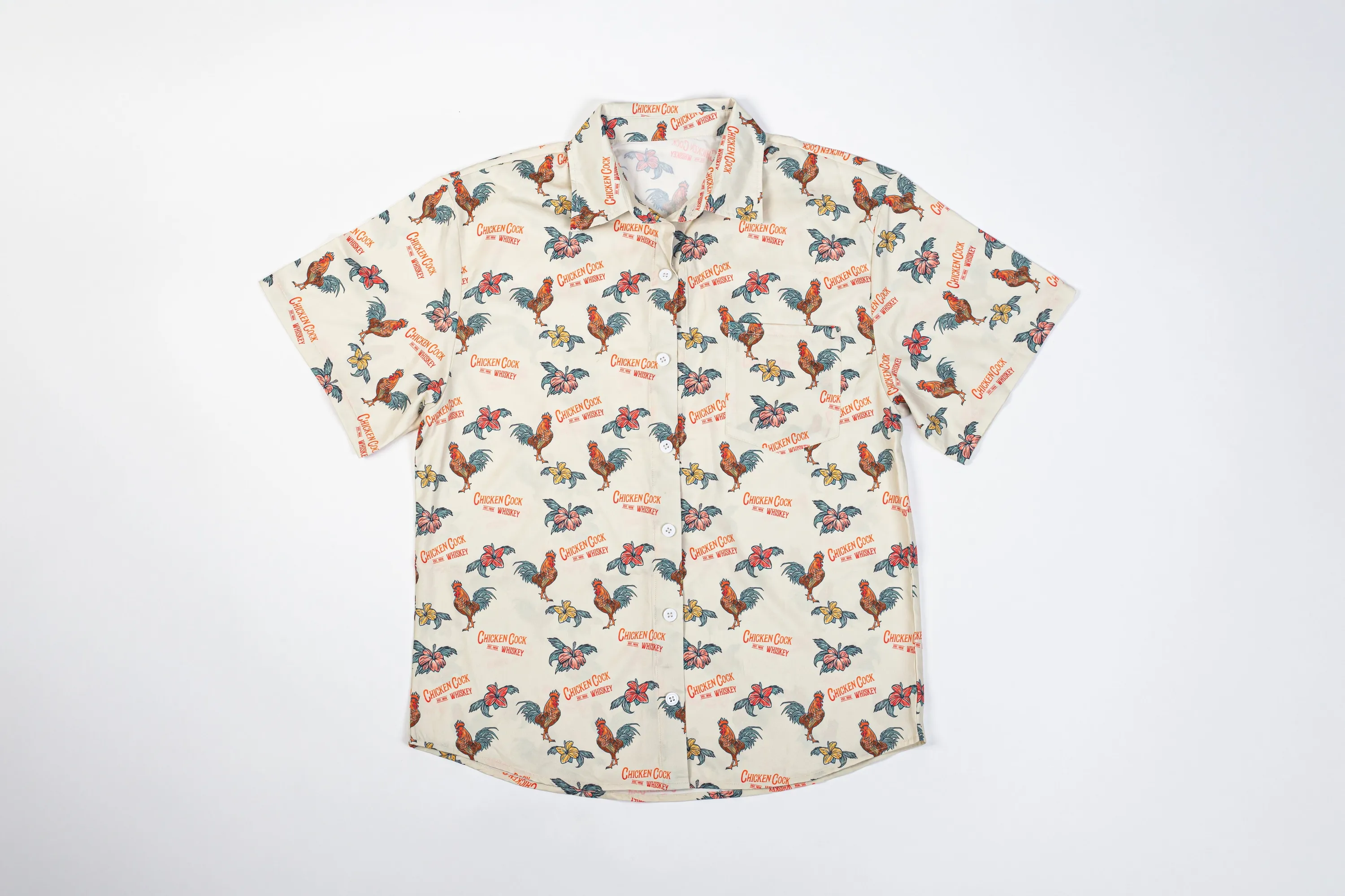 Chicken cock whiskey party shirt by anthem branding 2