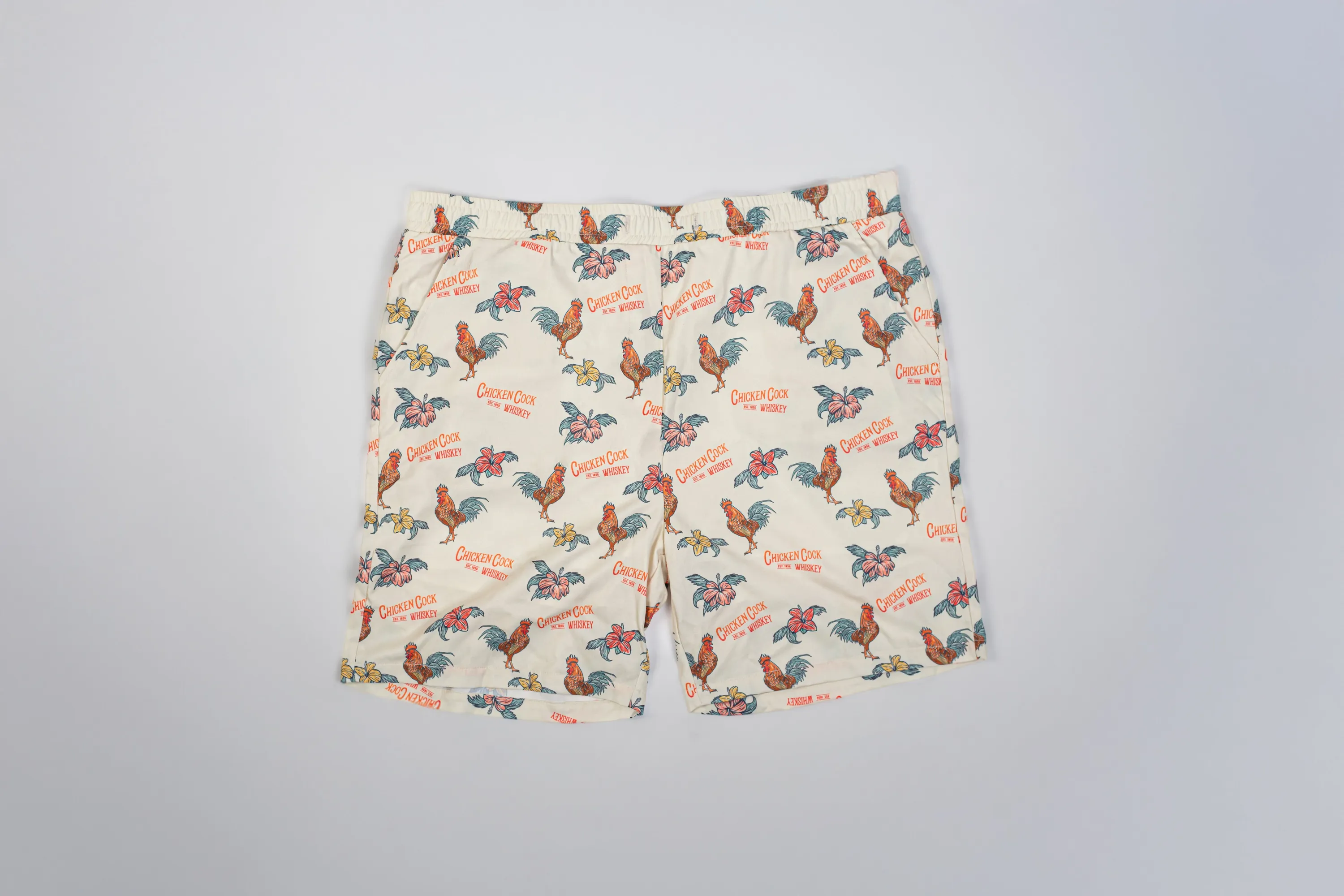 Chicken cock whiskey shorts by anthem branding