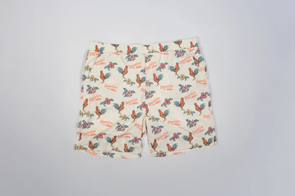 Chicken cock whiskey shorts by anthem branding
