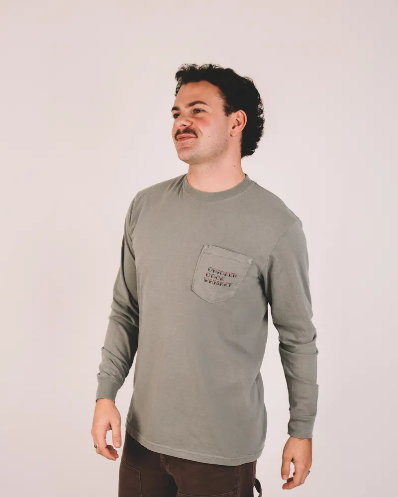 Chicken cock whiskey long sleeve tee by anthem branding 7