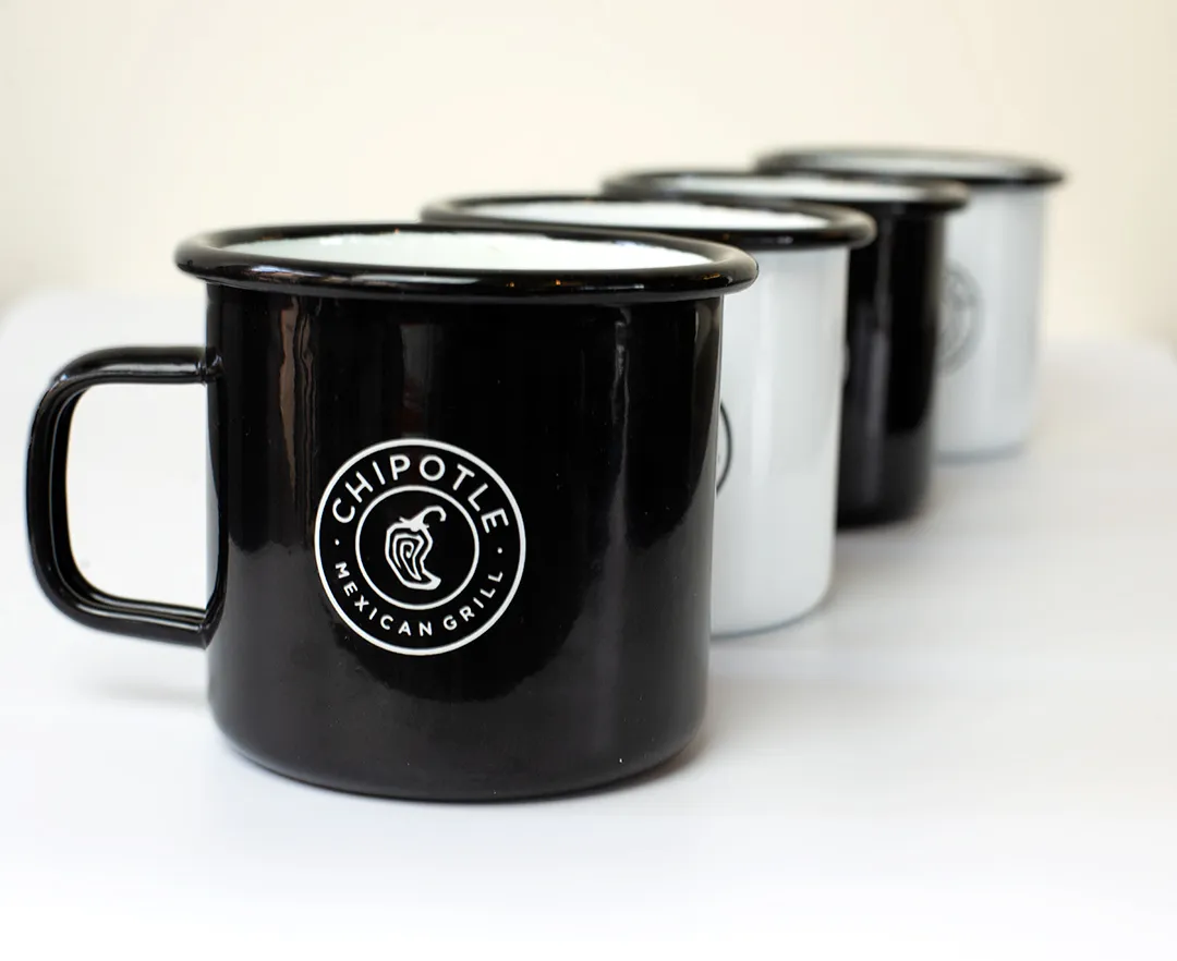 Chipotle camper mugs anthem branding