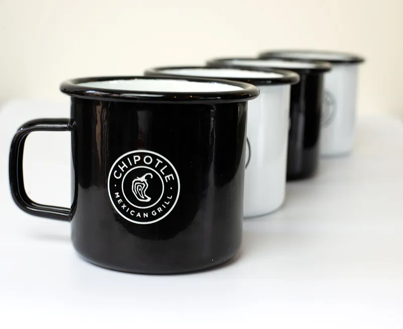 Chipotle camper mugs anthem branding