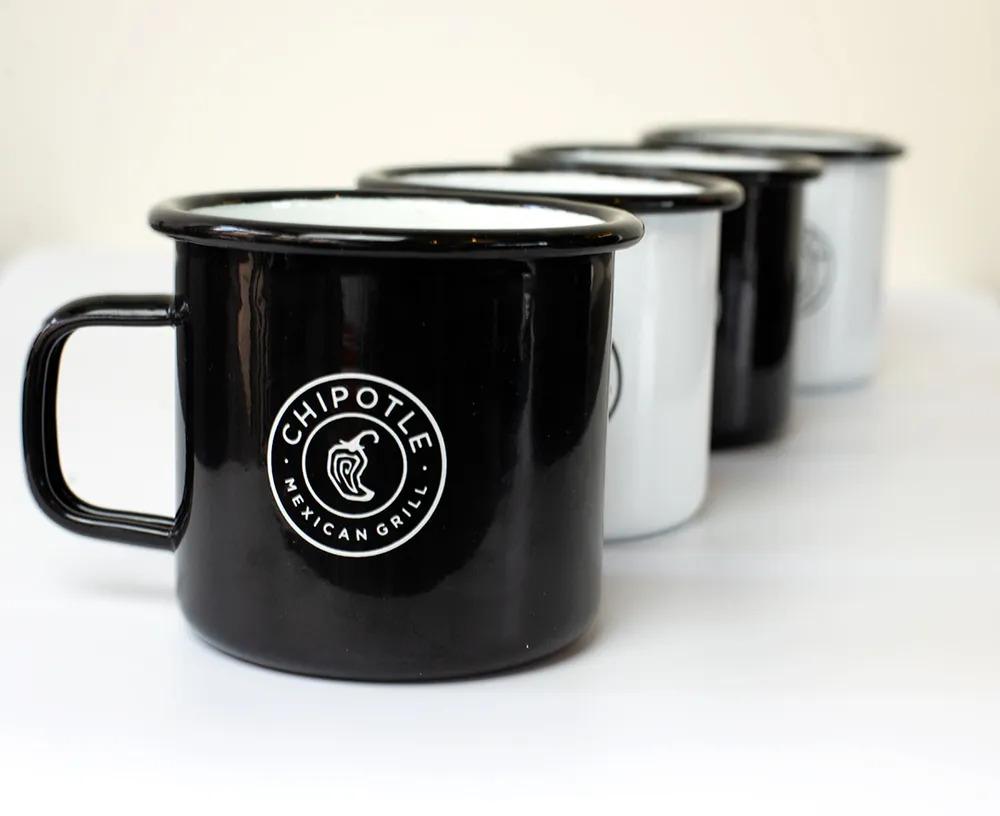 Chipotle camper mugs anthem branding