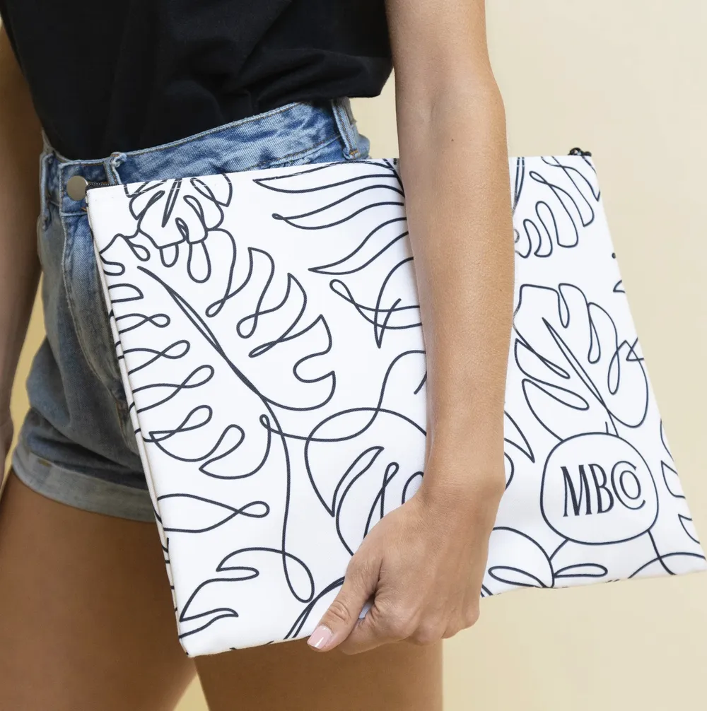 Custom swim bag malibu brewing anthem branding