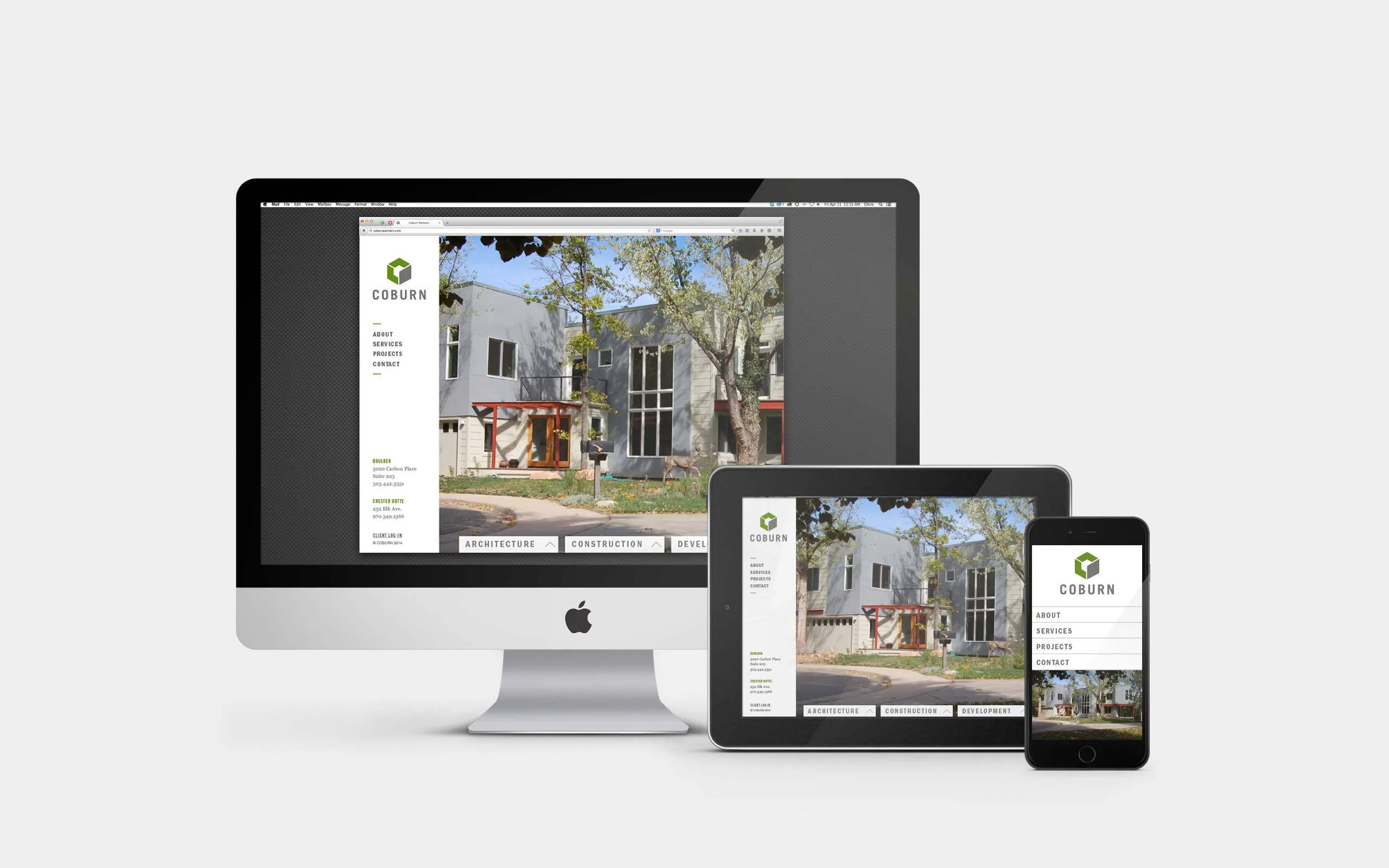 Coburn Partners Responsive Website by Anthem Branding