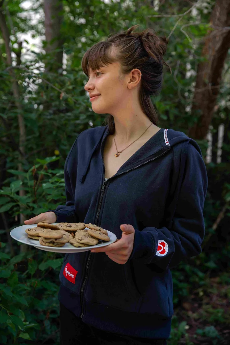 Companion baking hoodie anthem branding