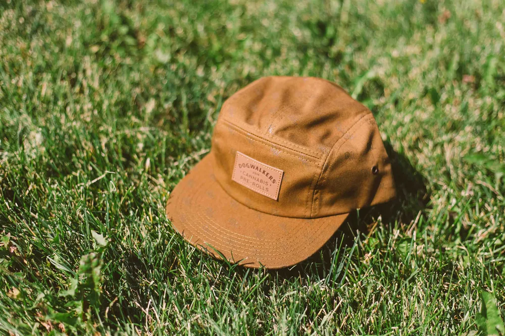 Dogwalkers custom 5 panel Hat anthem branding