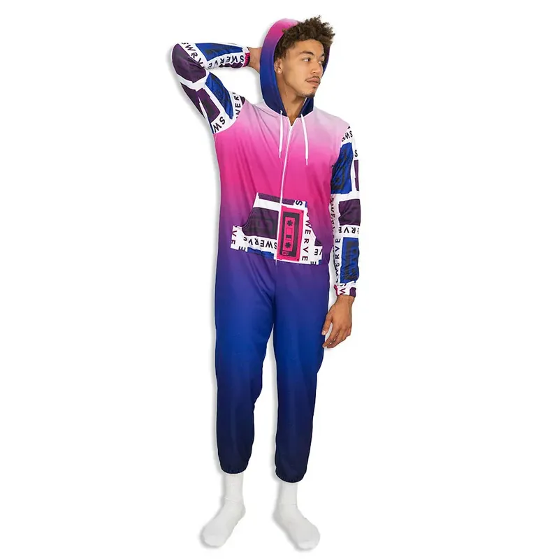 Custom all over onsie anthem branding