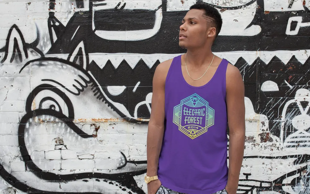 Electric Forest Mens Tank anthem branding