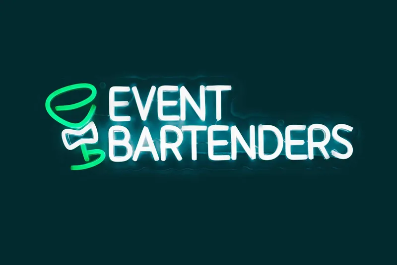 Event Bartenders Custom LED Sign by Anthem Branding 1