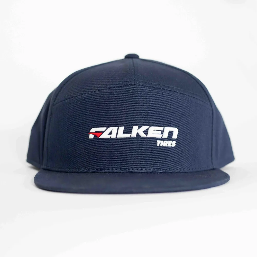 Falken tires 7 panel hat anthem branding 2