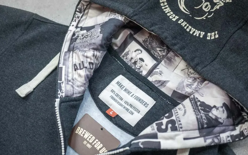 Founders hoodie Short Half 1 2