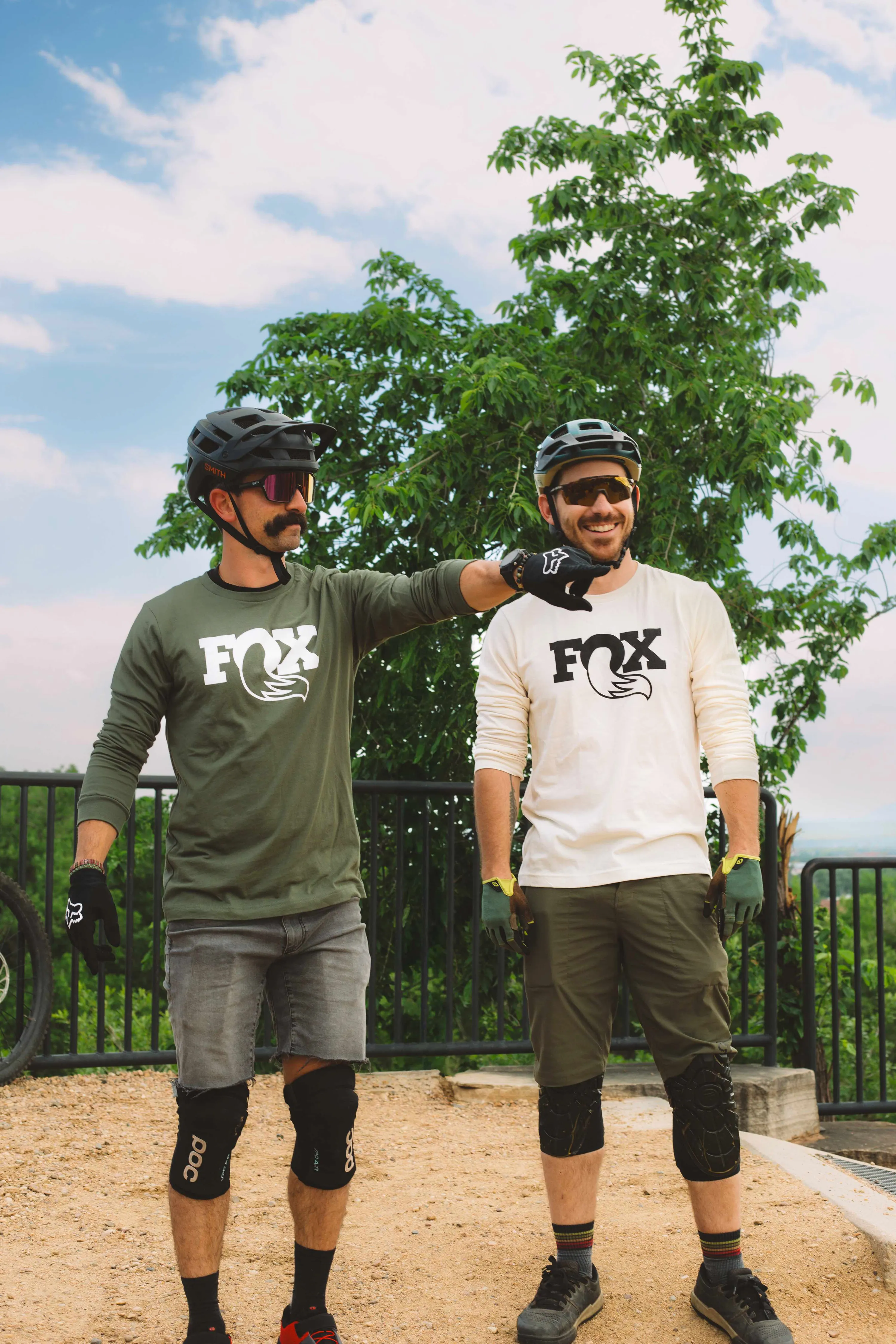 Fox army and natural logo tees by anthem branding 6