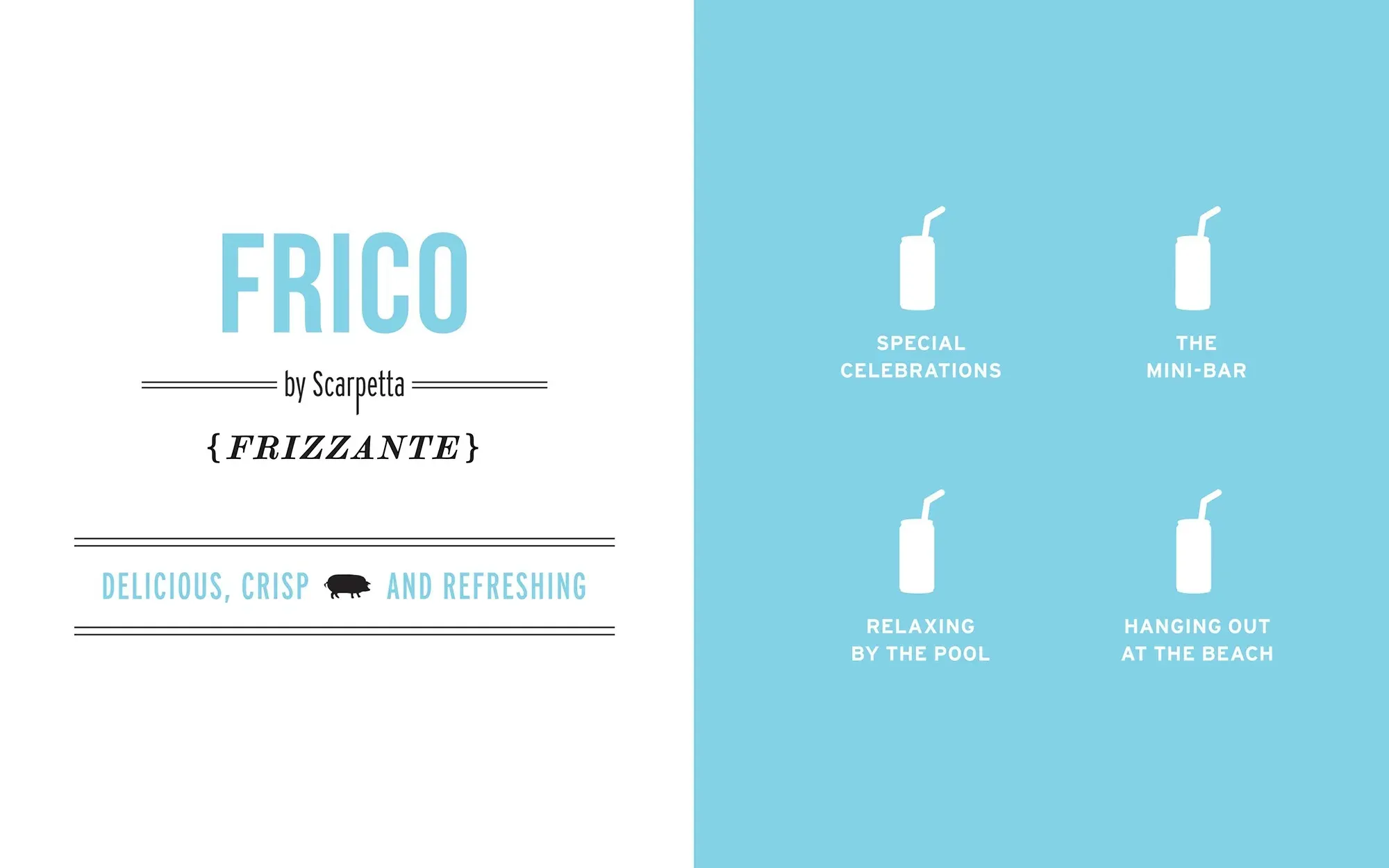Frico Frizzante Packaging System by Anthem Branding