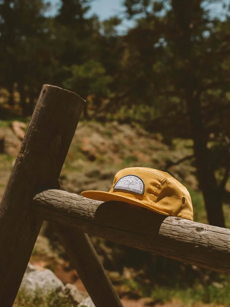 Custom camper hat goldminers daughter by anthem branding