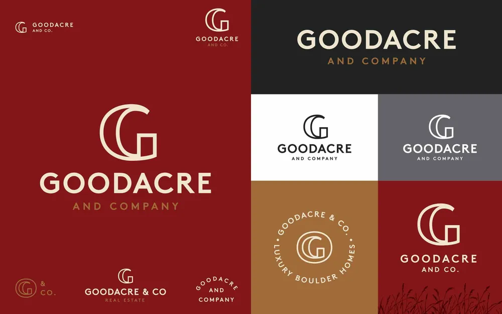 Goodacre Brand identity System by anthem branding