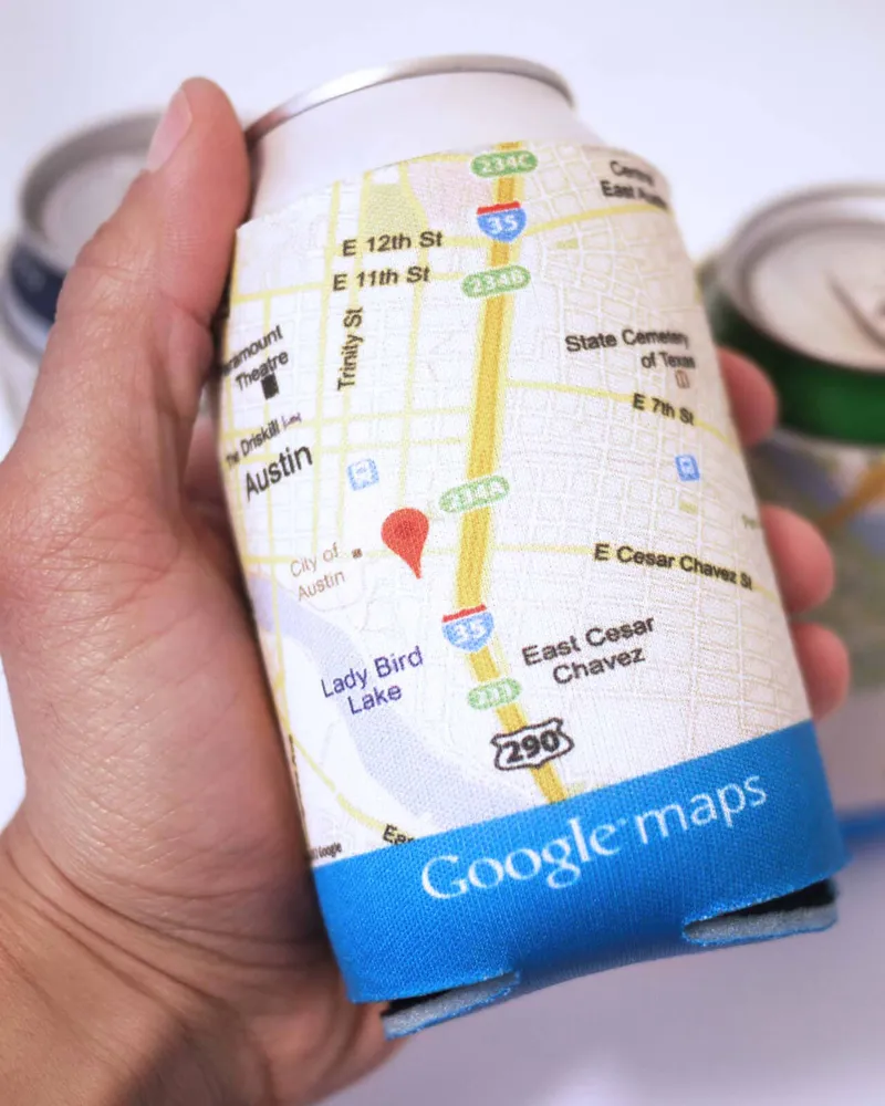 Google Boulder Koozie by Anthem Branding