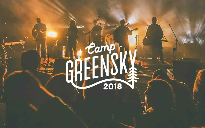 Camp Greensky 2018 Logo by Anthem Branding