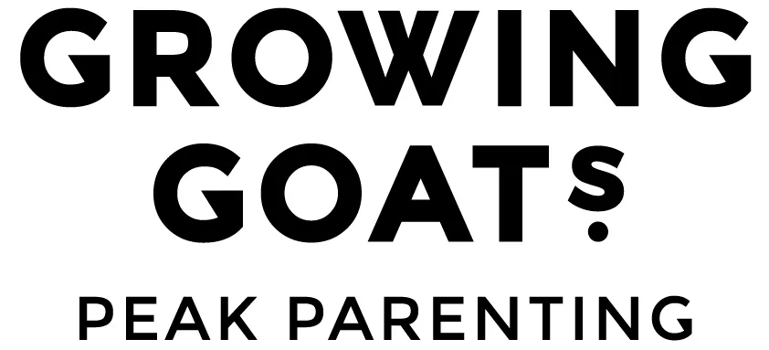 Growing Goats Wordmark Black