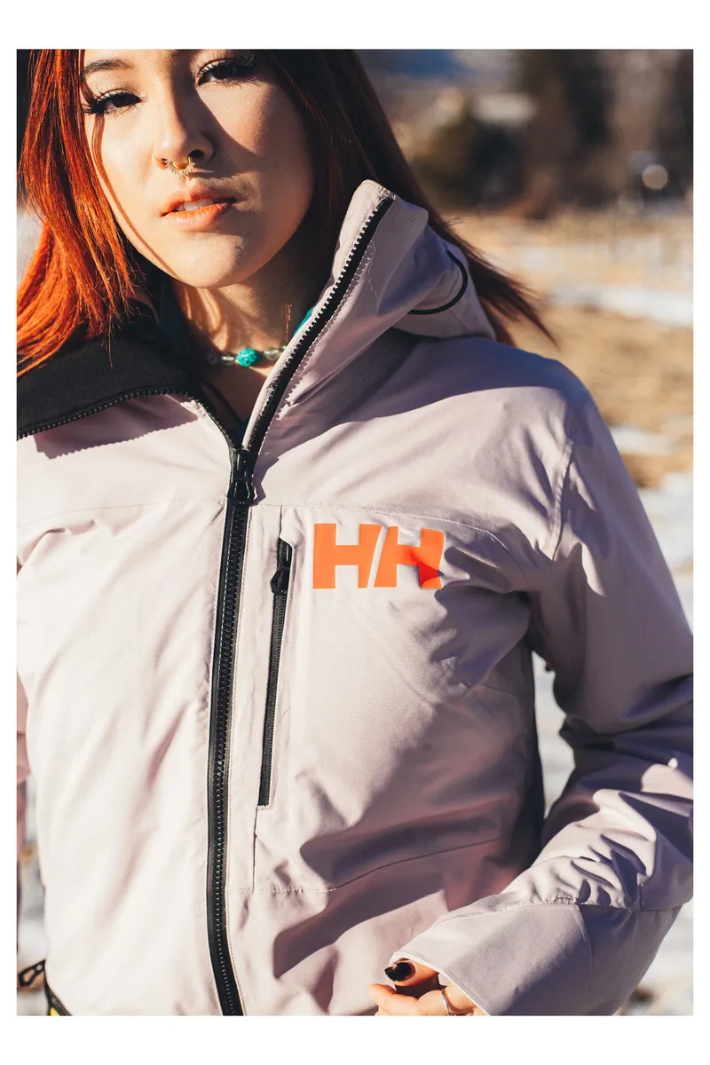 Helly Hansen Womens Whitewall Lifaloft Ski Jacket by Anthem Branding 2