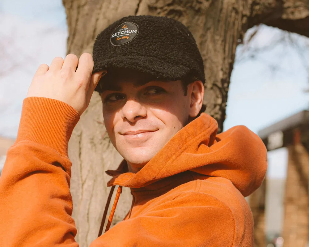 Hotel Ketchum Black Wool Hat Cap by Anthem Branding 2