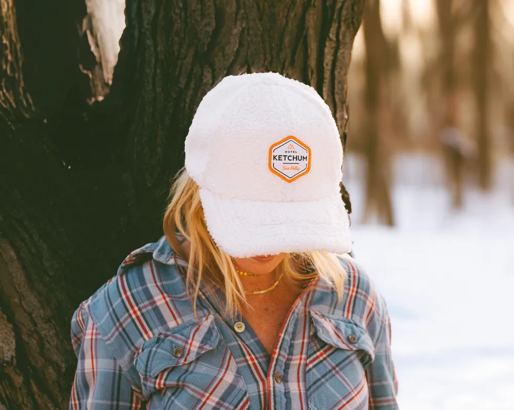 Hotel Ketchum White Wool Hat Cap by Anthem Branding 4
