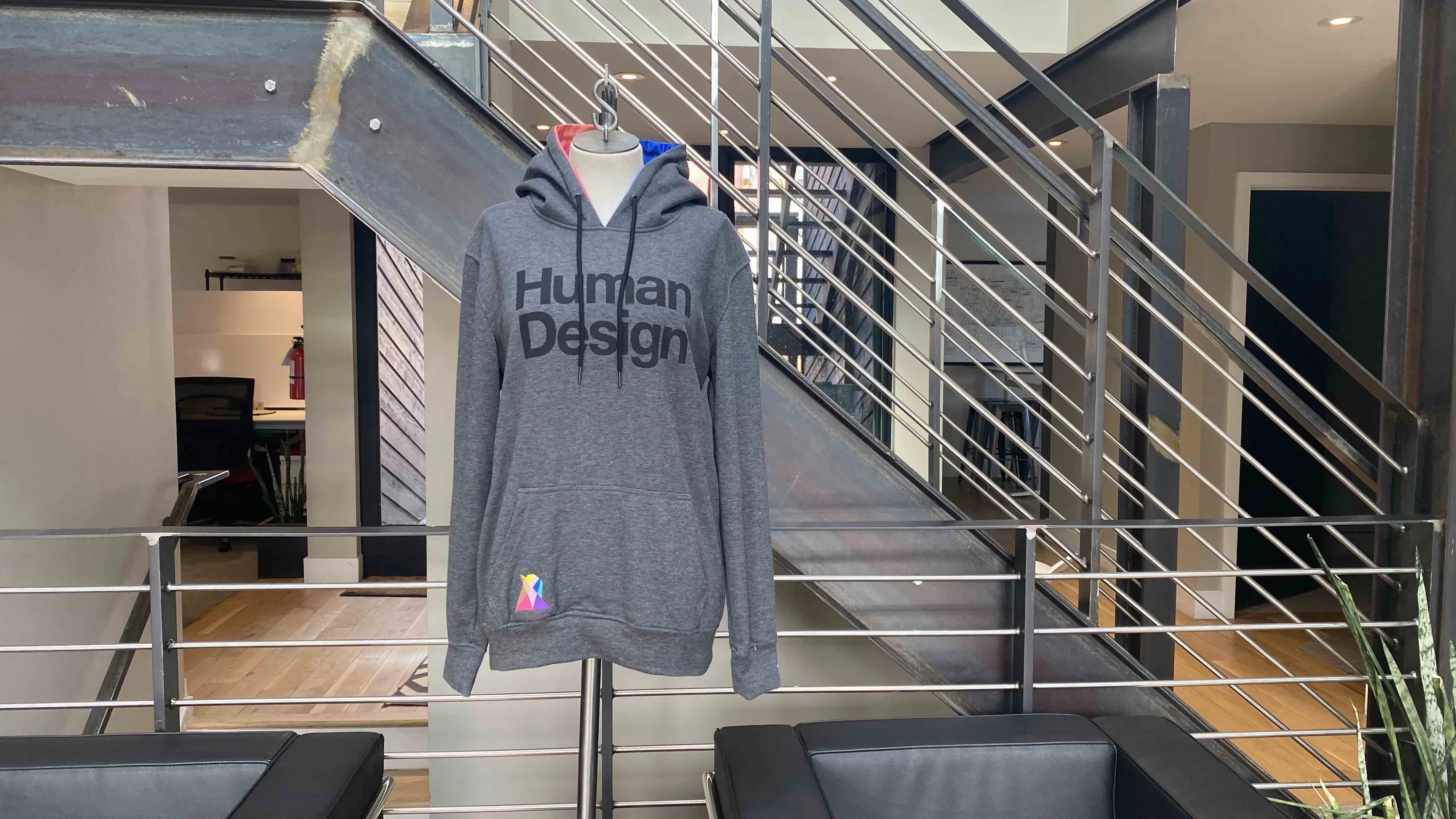 Custom human design Hoodies Boulder anthem branding