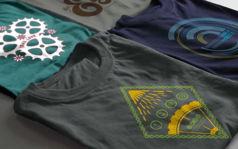IMBA custom t shirts anthem branding