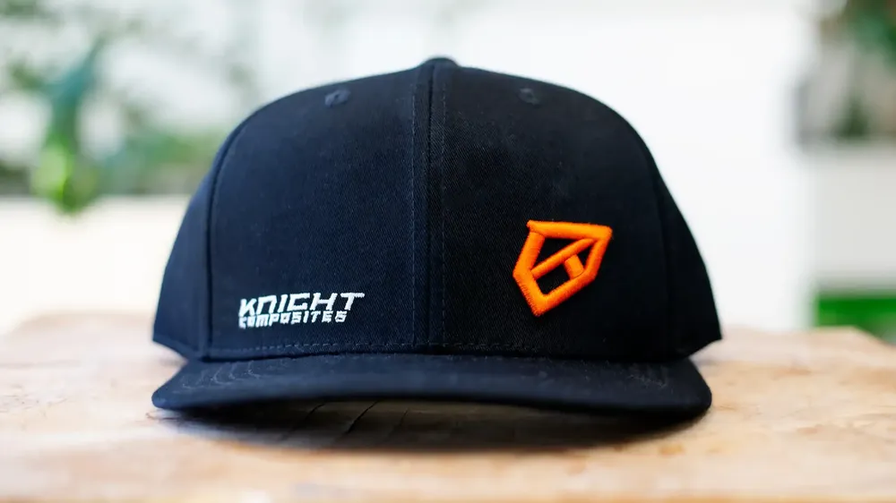 Knight Composite Custom Flatbill Trucker Hat by Anthem Branding