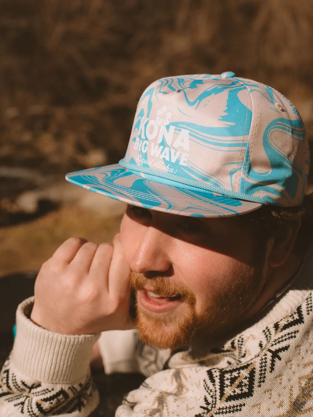 Kona brewing co hats by anthem branding lifestyle 4