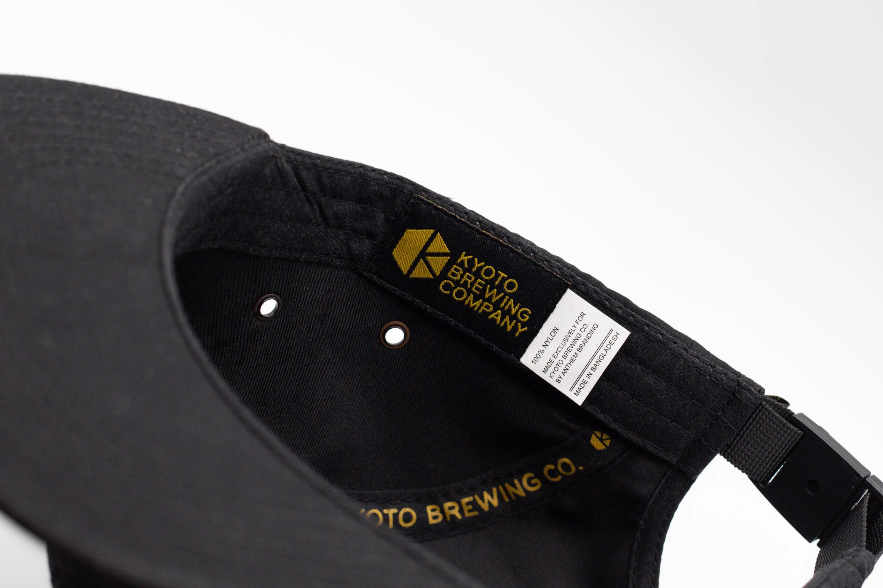 Kyoto brewing 5 panel unstructured camper hat by anthem branding 2
