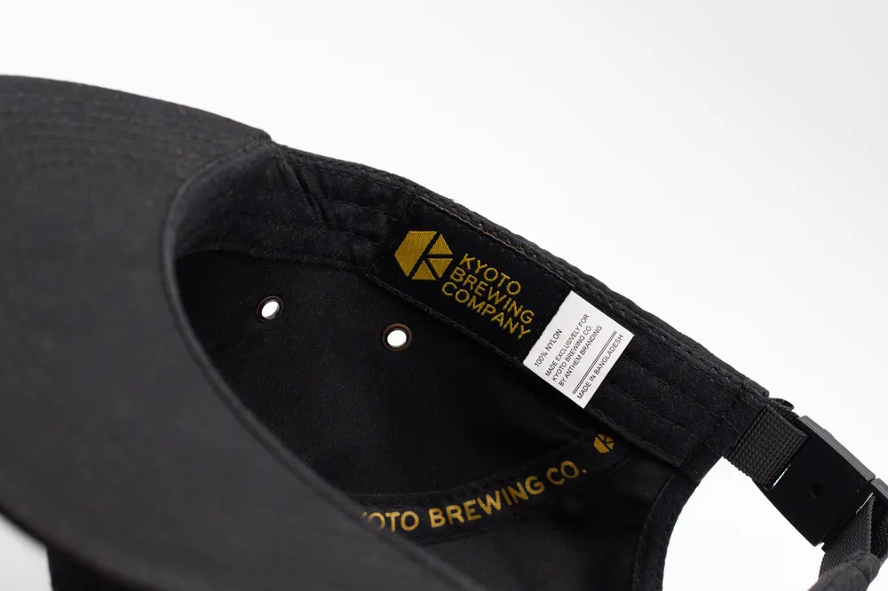 Kyoto brewing 5 panel unstructured camper hat by anthem branding 2