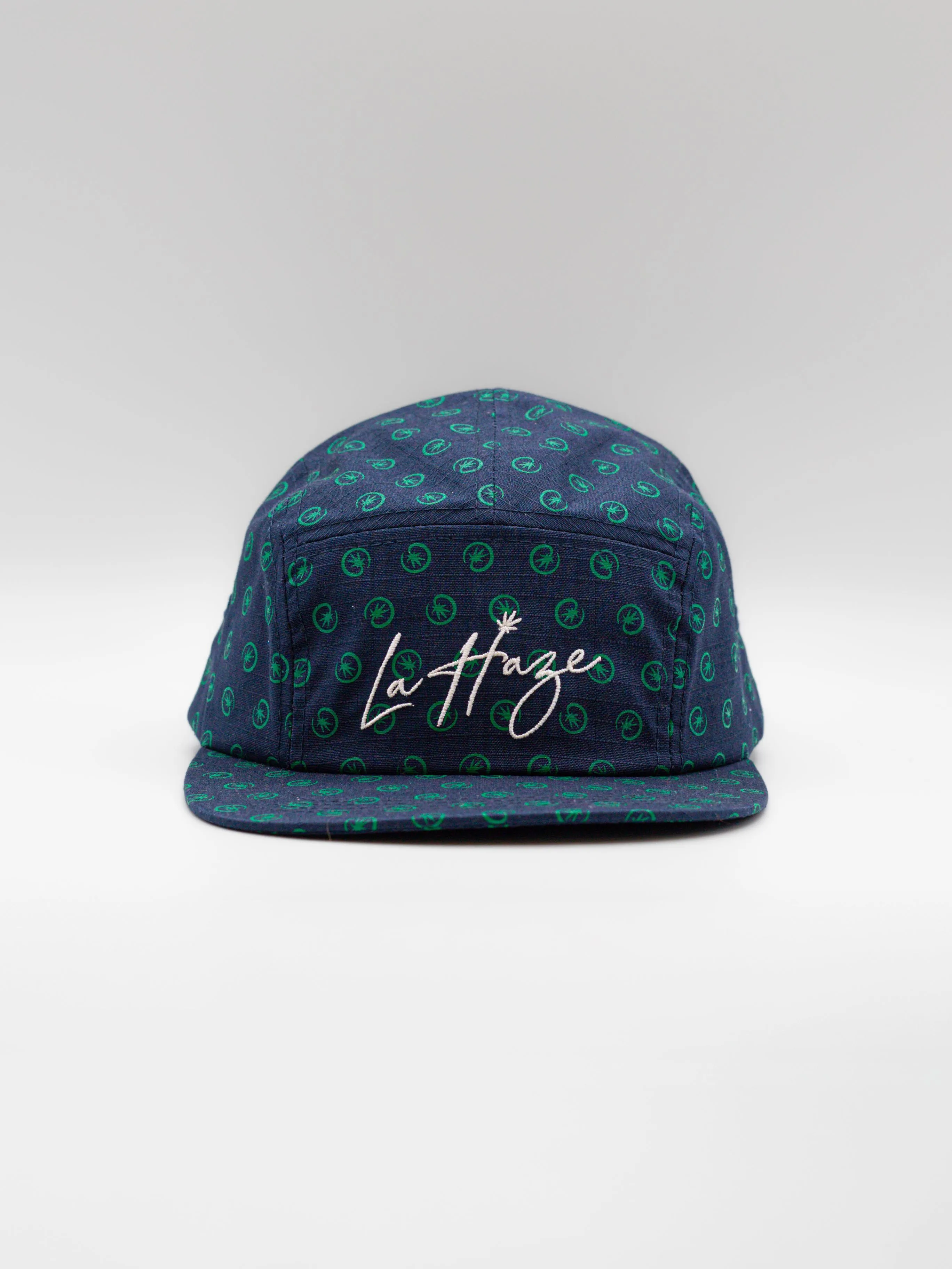 La haze cannabis custom camper hat by anthem branding 1