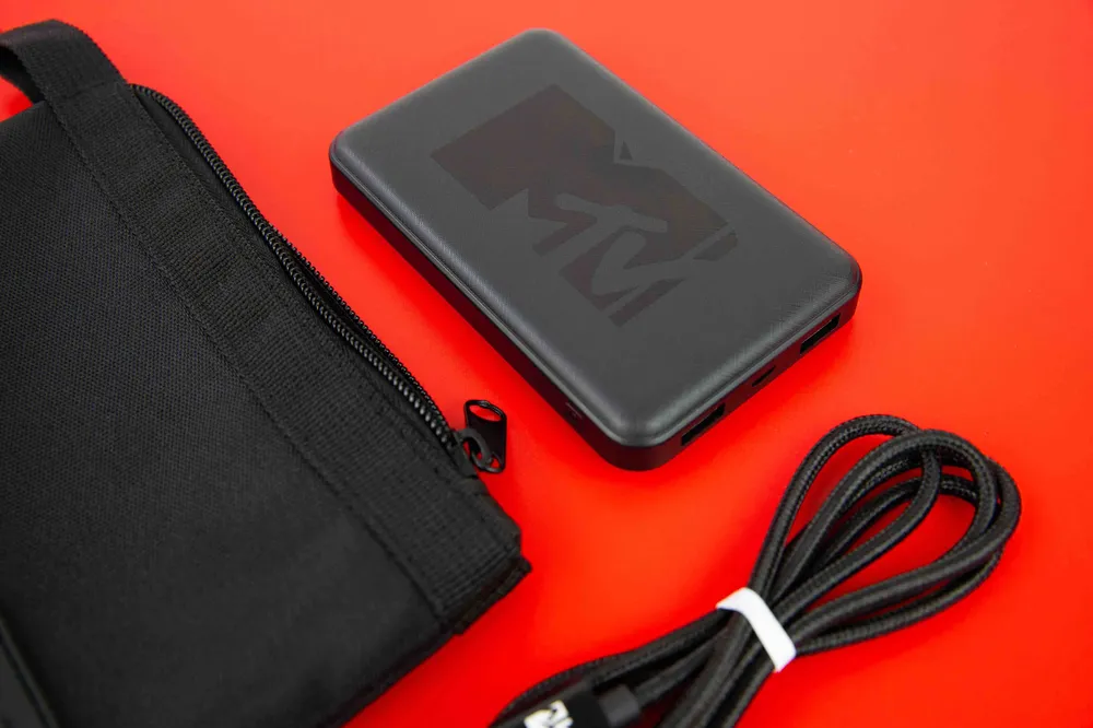 Custom mtv phone charger New York by anthem branding