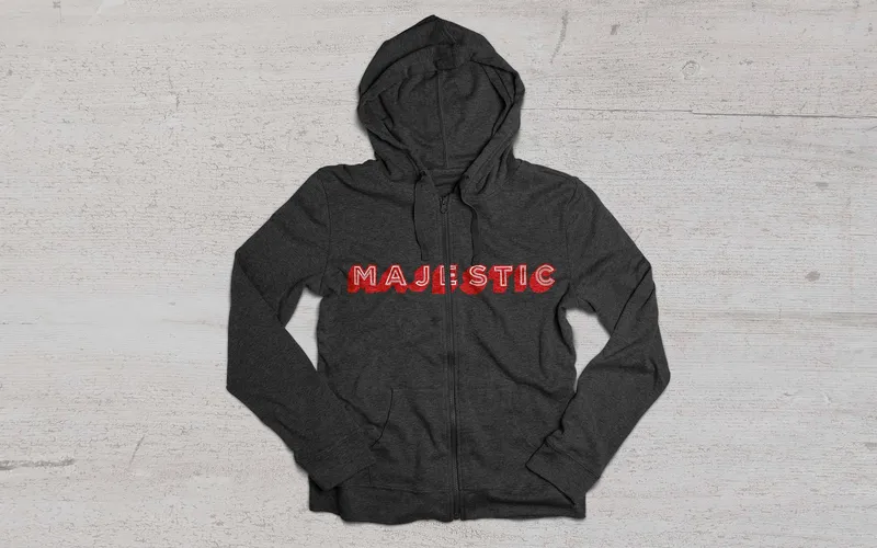 Majestic Theater hoodie anthem branding