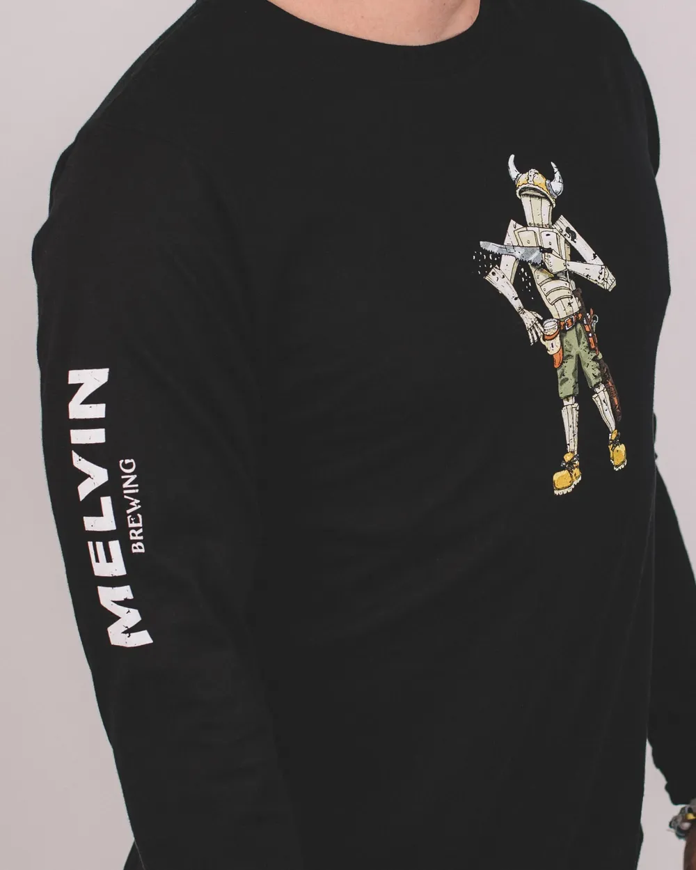 Melvin brewing co long sleeve t shirts by anthem branding 2