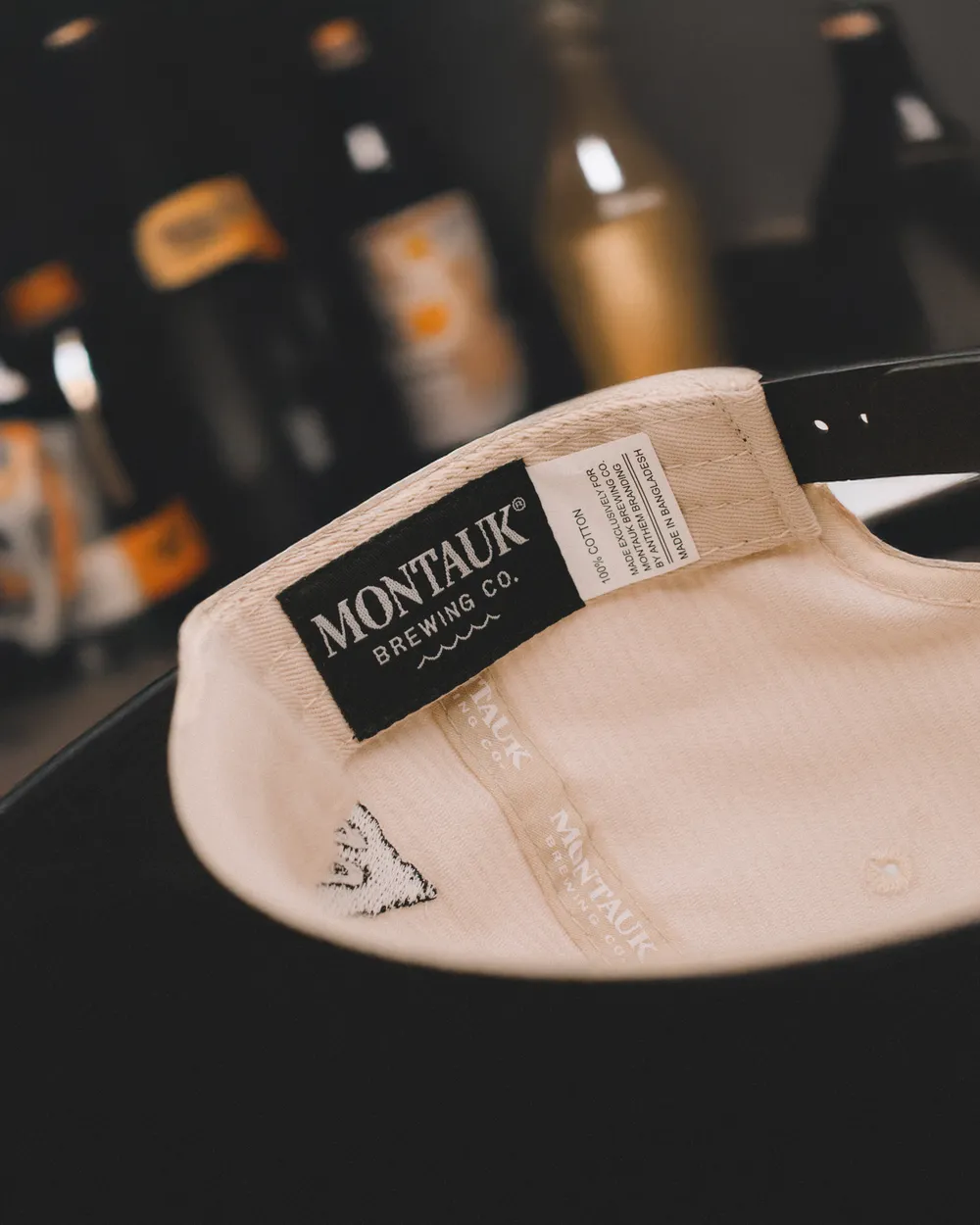 Montauk brewing hats by anthem branding 3