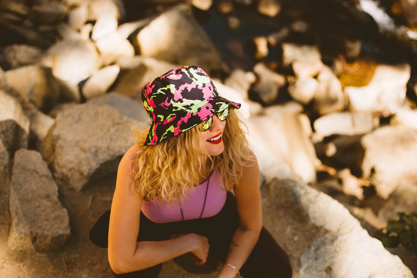 Mountain dew bucket hats