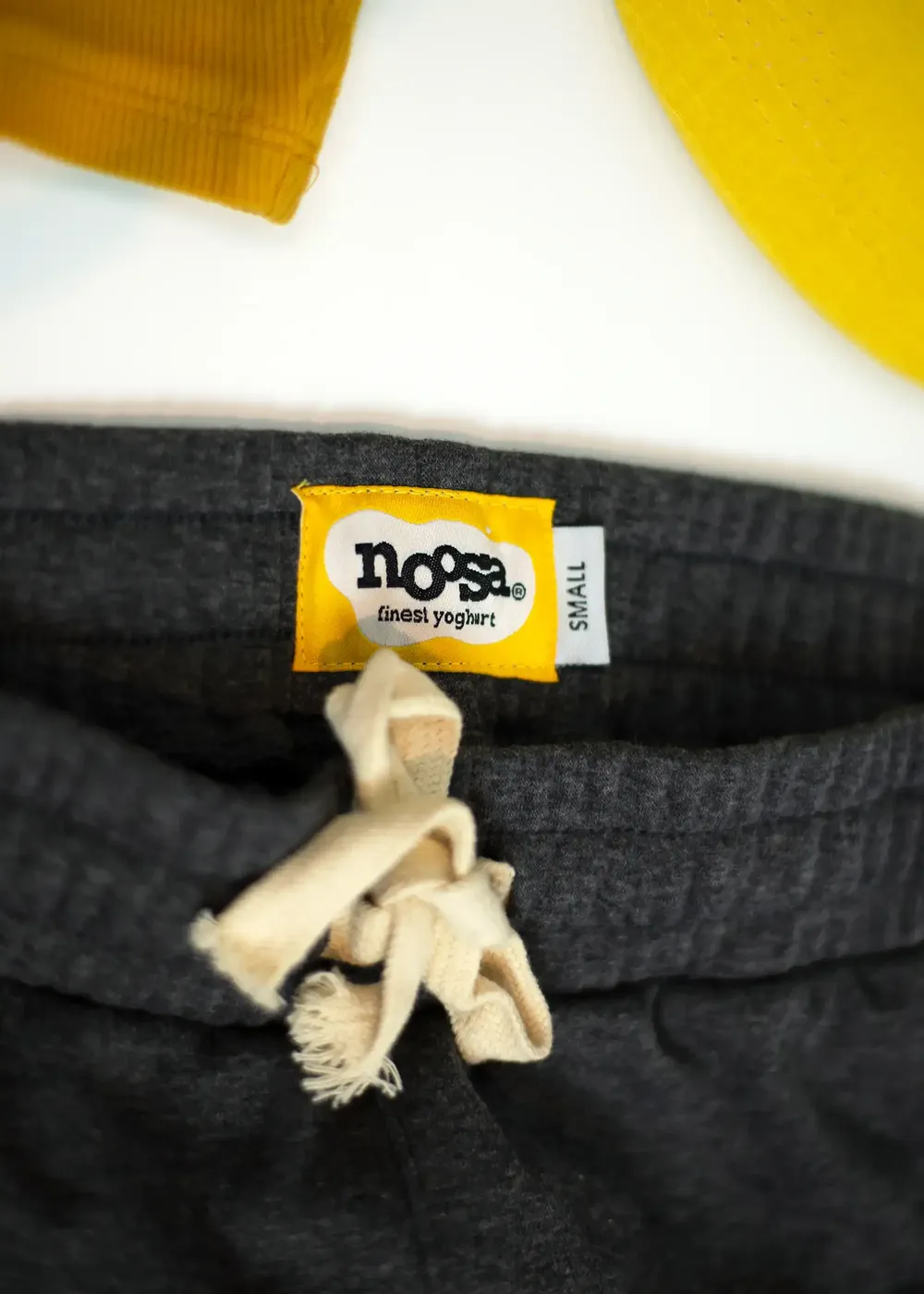 Noosa Yoghurt Jogger Woven Label by Anthem Branding