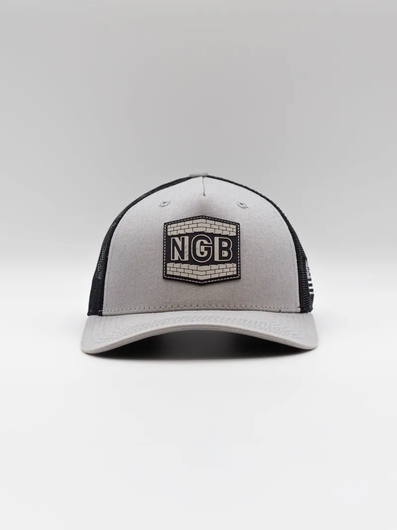 North georgia brick 5 panel trucker hat by anthem branding 1