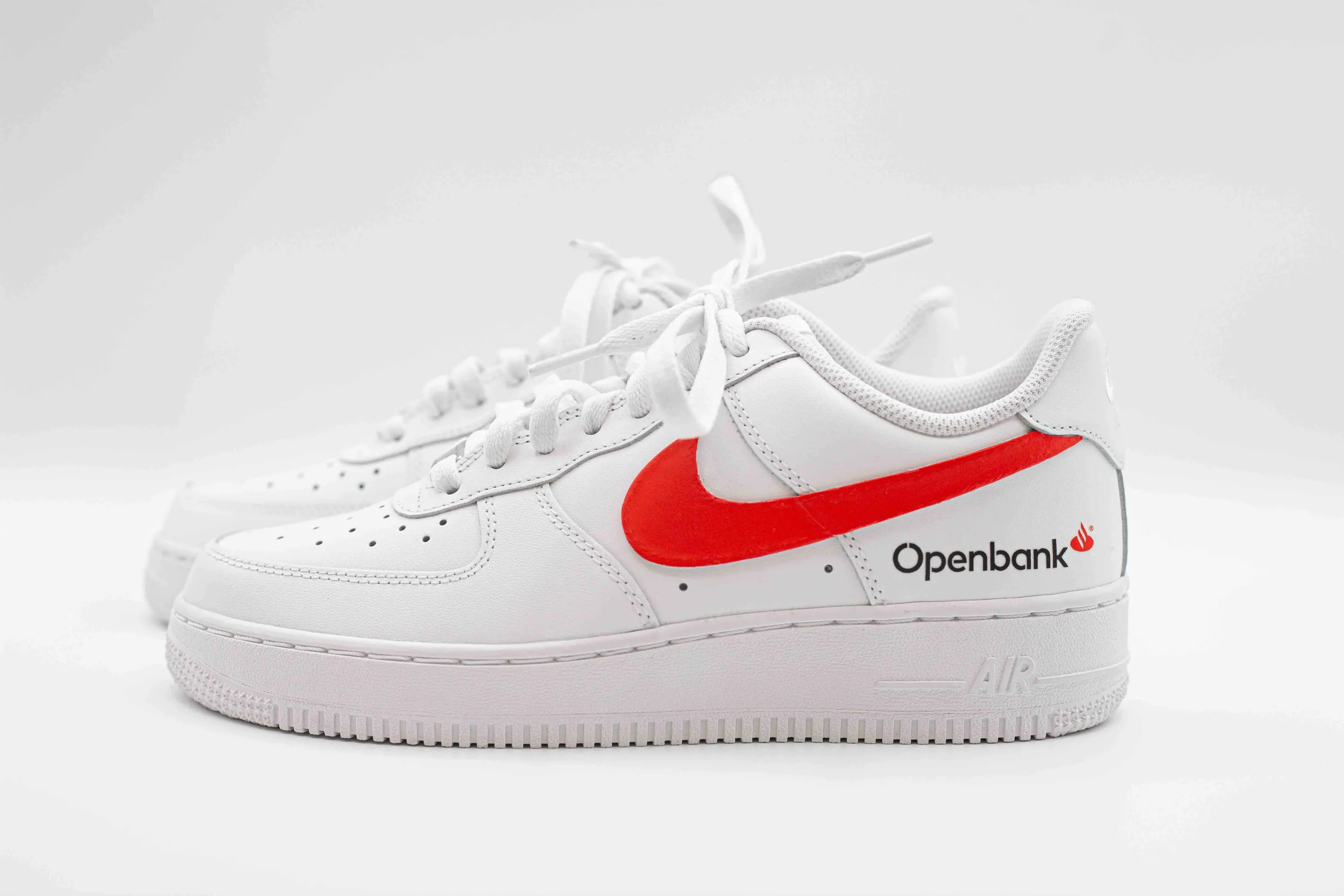 Openbank nike AF1s by anthem branding 2