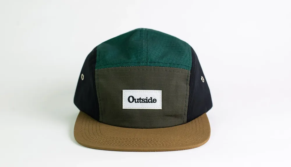 Outdoor Interactive Earth Tone Camper Hat Front by Anthem Branding
