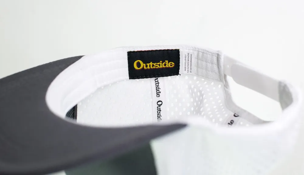 Outdoor Interactive Grey Mesh Trucker Hat Private Label by Anthem Branding